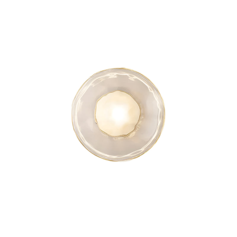 Ceto Nordic Round Wall Light | Elegant Glass Sconce with Soft LED Illumination 0