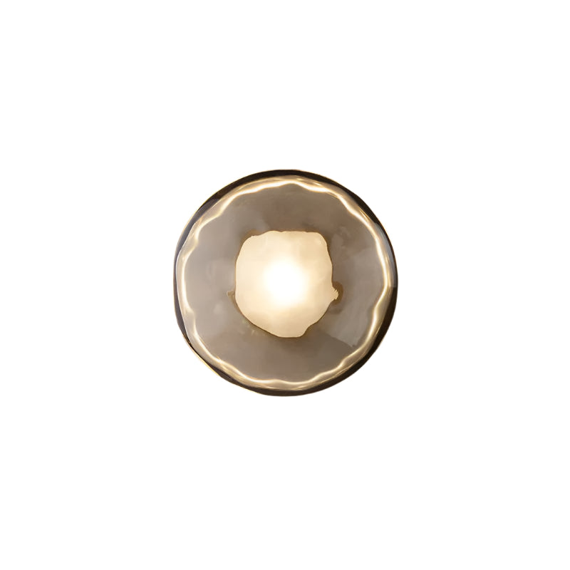 Ceto Nordic Round Wall Light | Elegant Glass Sconce with Soft LED Illumination 10