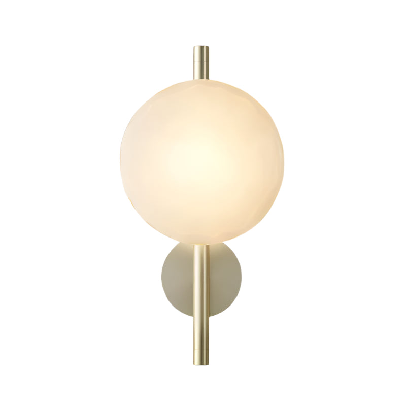 Ceto Nordic Round Wall Light | Elegant Glass Sconce with Soft LED Illumination 11