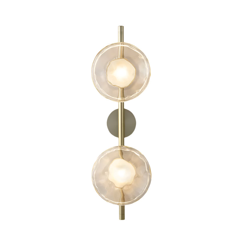 Ceto Nordic Round Wall Light | Elegant Glass Sconce with Soft LED Illumination 14