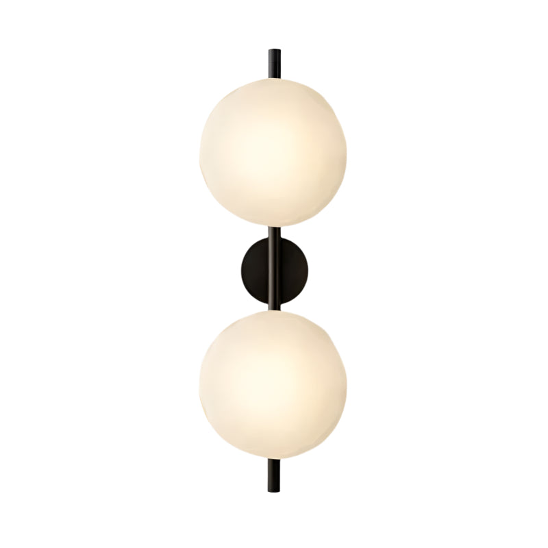 Ceto Nordic Round Wall Light | Elegant Glass Sconce with Soft LED Illumination 17