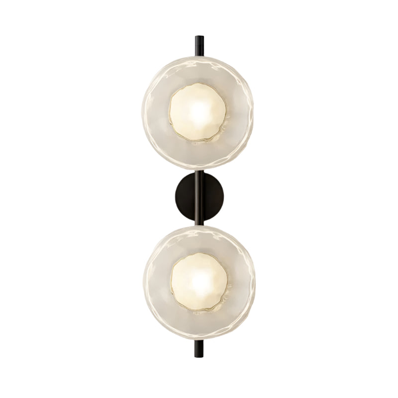 Ceto Nordic Round Wall Light | Elegant Glass Sconce with Soft LED Illumination 23