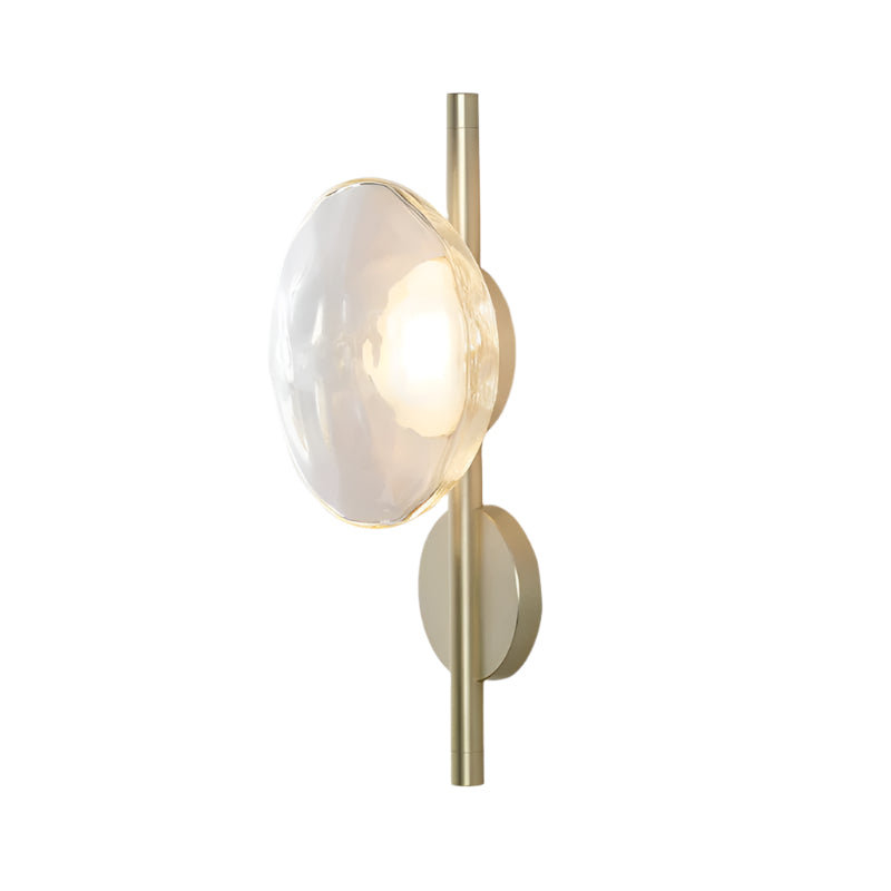 Ceto Nordic Round Wall Light | Elegant Glass Sconce with Soft LED Illumination 26