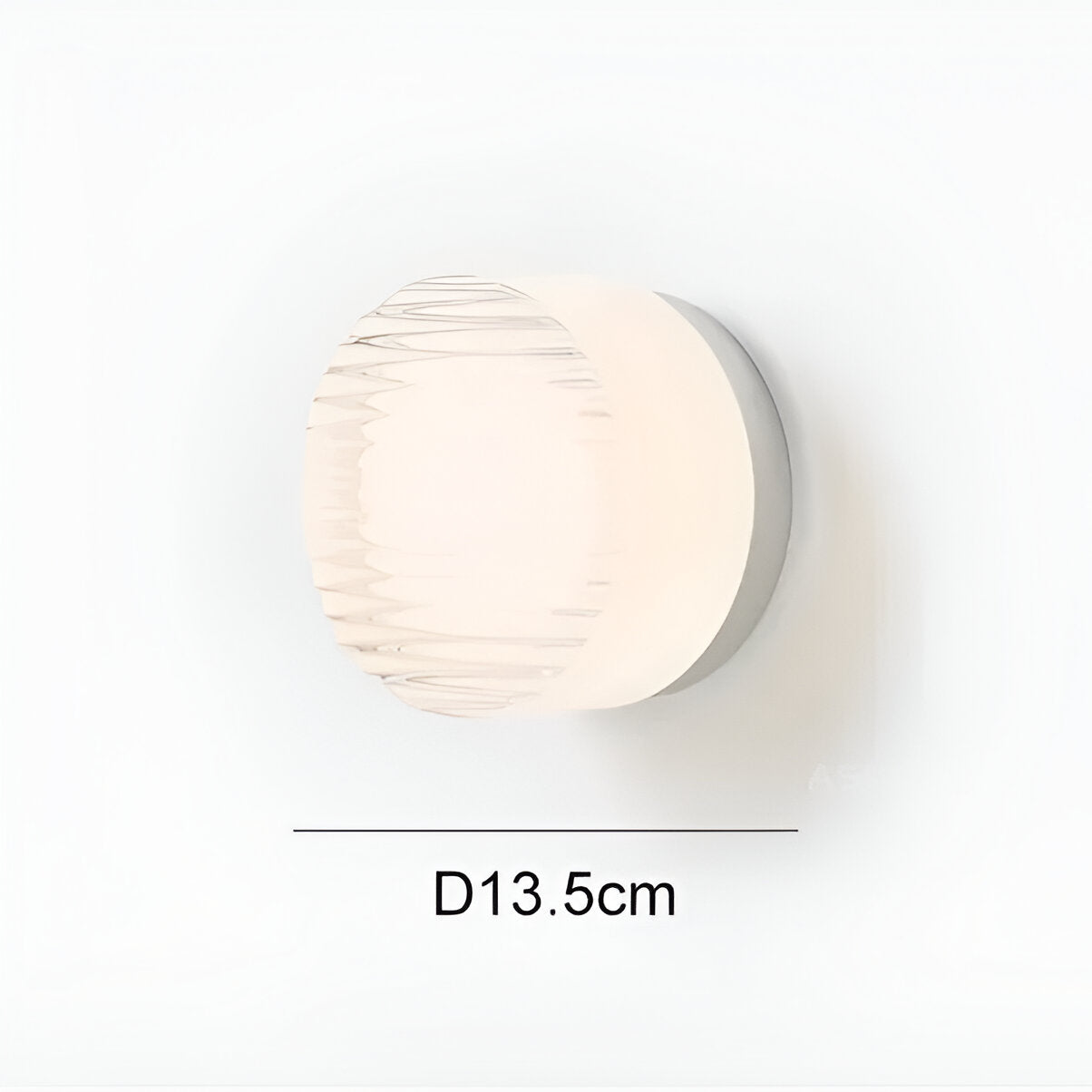Dimpled Acrylic Modern Wall Lamp with Smart Sensor Technology for Contemporary Spaces 12