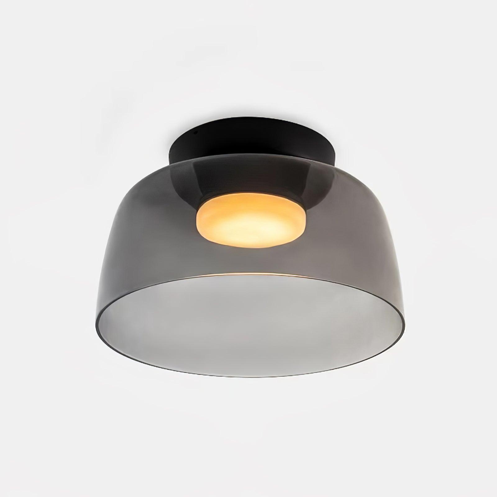 Elegant Levels Flush Mount Ceiling Light Fixture with Integrated LED - Stylish Indoor Lighting in Multiple Finishes 0