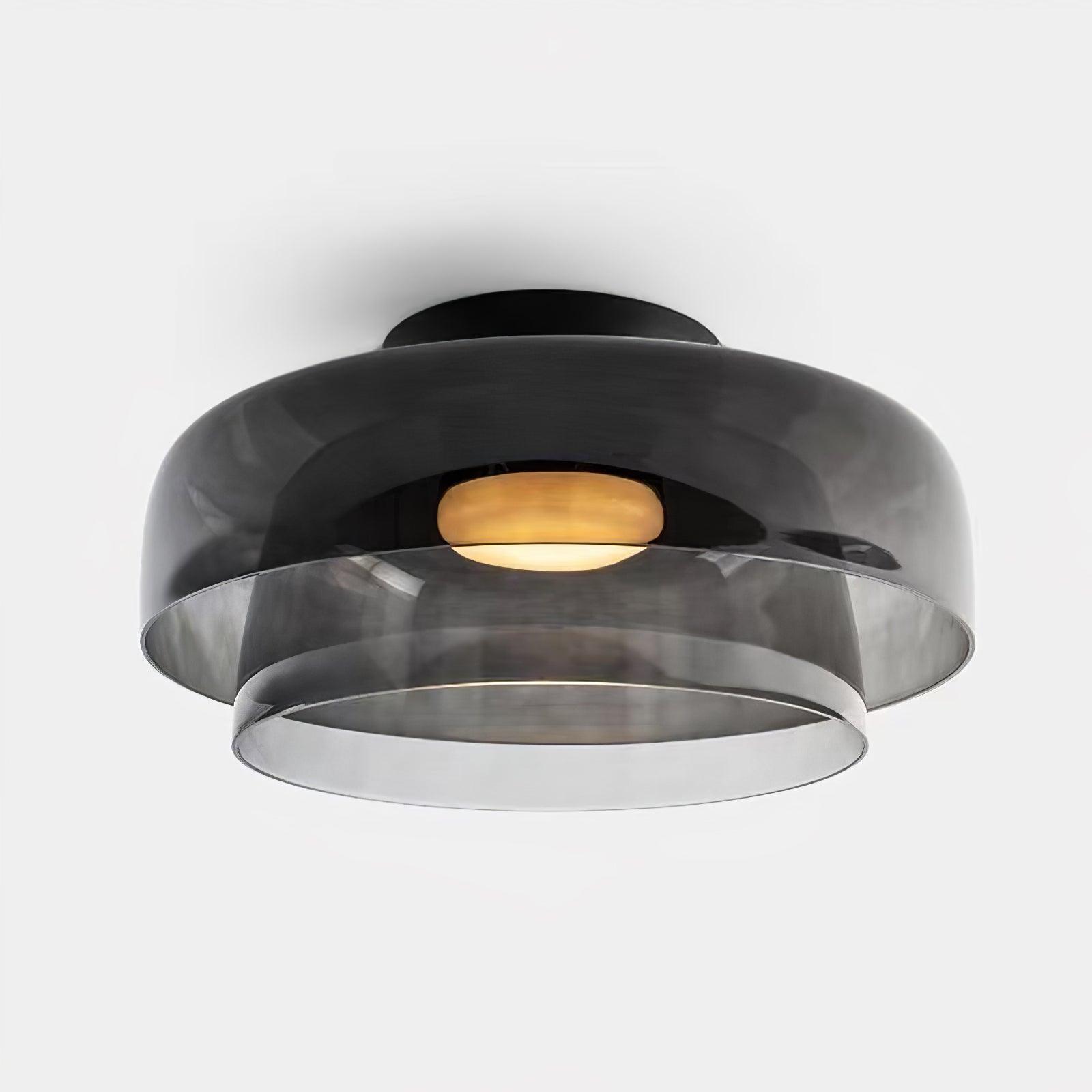 Elegant Levels Flush Mount Ceiling Light Fixture with Integrated LED - Stylish Indoor Lighting in Multiple Finishes 25
