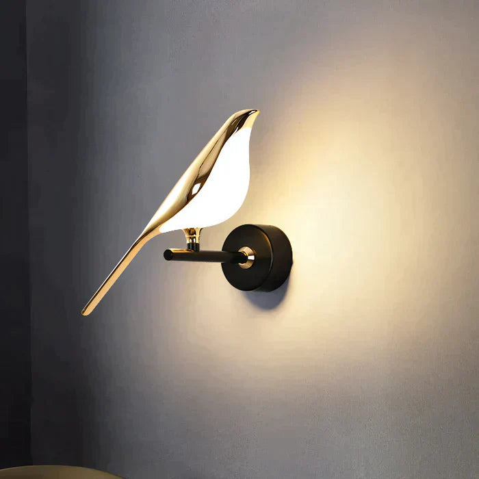 GlowFeather | LED Wall Lamp with Bird Motifs for Contemporary Home Decor 1