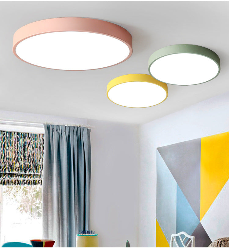 GlowSphere | Modern LED Flush Mount Ceiling Light Fixture with Soft Illumination 1