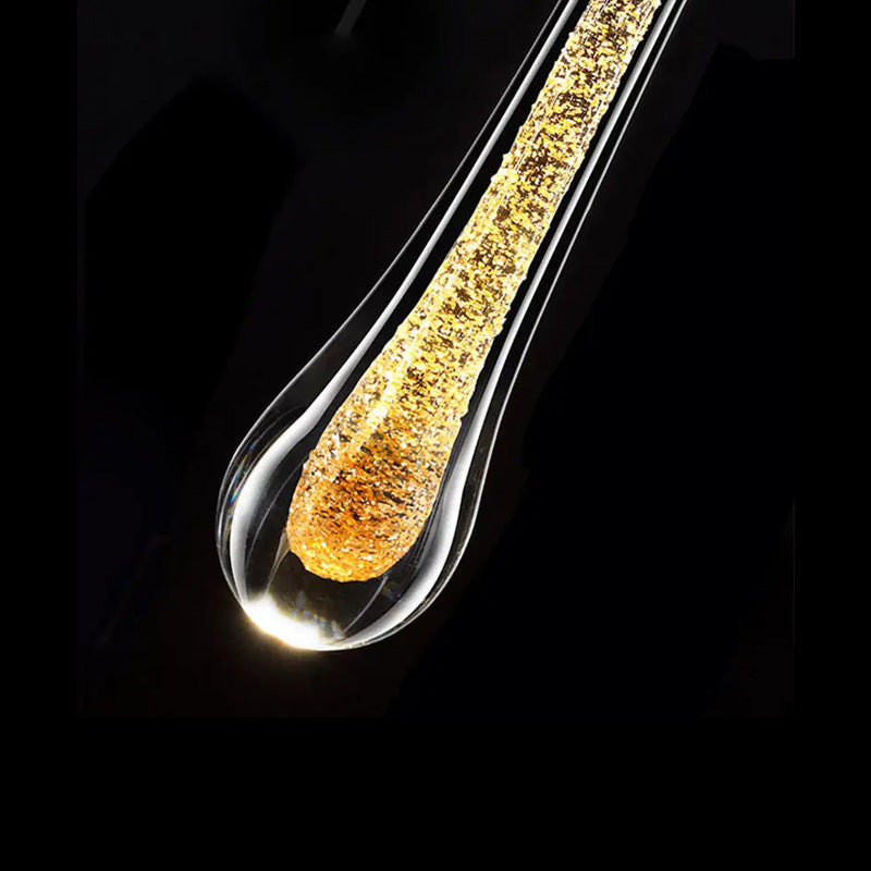 LuxeDrop | Elegant Wall Sconce with Water Droplet Design and Warm LED Light 2