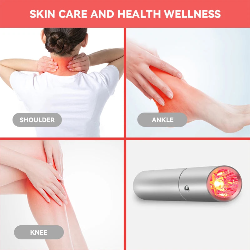 RevitaGlow | Portable LED Red Light Therapy Pen for Skin Rejuvenation and Pain Relief 4